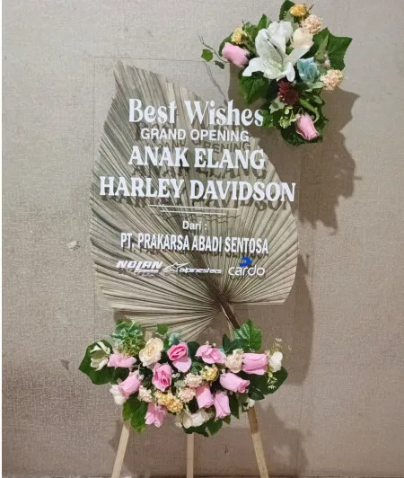 Papan Akrilik Ucapan Grand Opening Pesisir Selatan